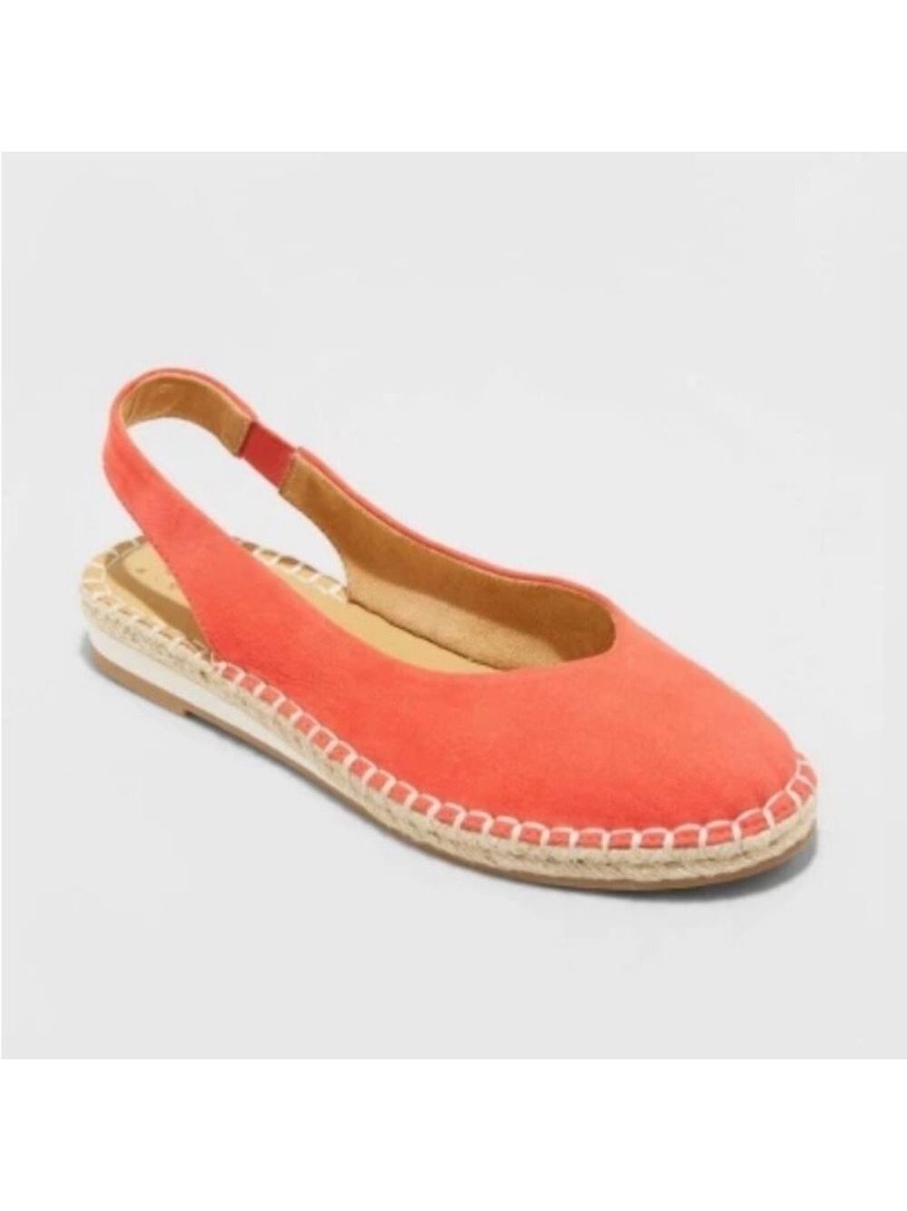 a new day Coral Espadrille Slingbacks